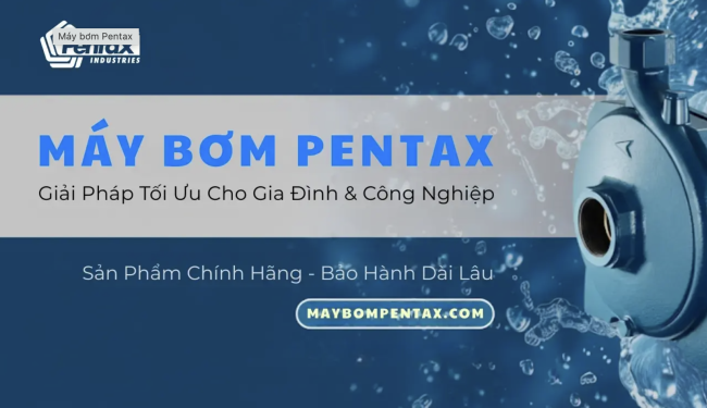 Bơm chìm nước thải Pentax cánh cắt rác dùng cho hố ga có hiệu quả không?